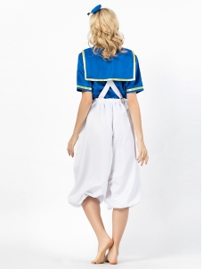 Two Piece Sailor Donald Duck Cosplay Costume