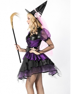 Witch Magic Cosplay Holloween Costume 