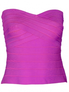 Women Slim Off Shoulder Tank Tops Purple  