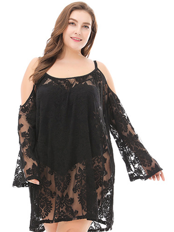 XL-3XL Sexy Lace Plus Size Dresses