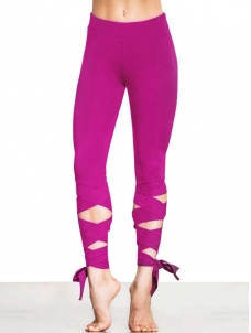 Halter High Waist Yoga Legging Rose