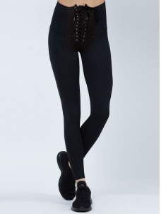 High Waist Lace Up Yoga Legging