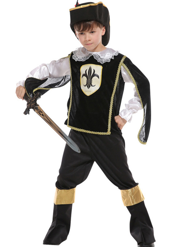 Children Knight Halloween Carnival Costume