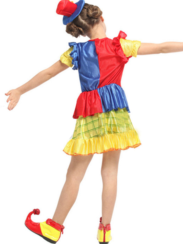 Funny Party Clown Girl Costumes