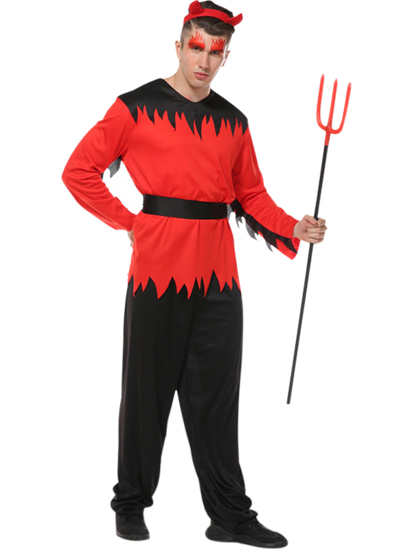 Halloween Party Men Devil Costume 
