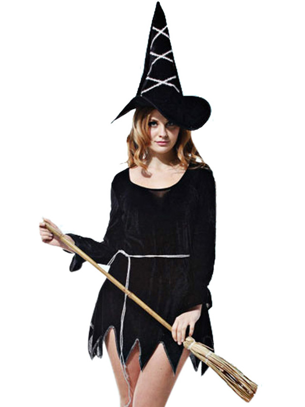 Lady Witch Costume Cosplay Fancy Dress