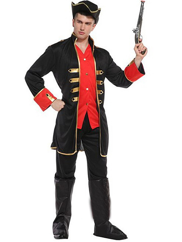 Men Cosplay Royal Pirate Costume