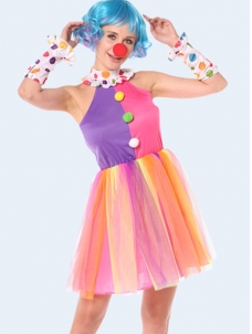 Circus Clown Halloween Party Costume