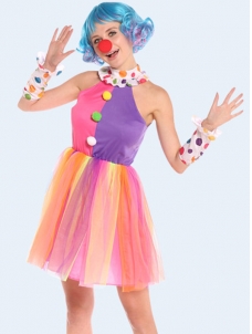 Circus Clown Halloween Party Costume
