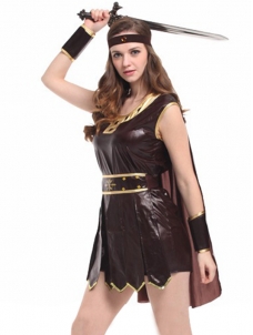 Female Warrior Of Ancient Roman Costume