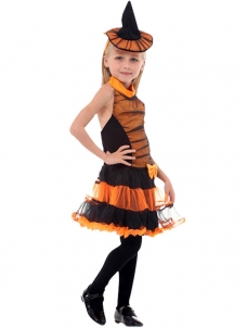 Girls Sleeveless Witch Halloween Costume