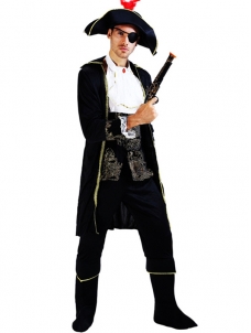 Men Classical Pirate Halloween Costume