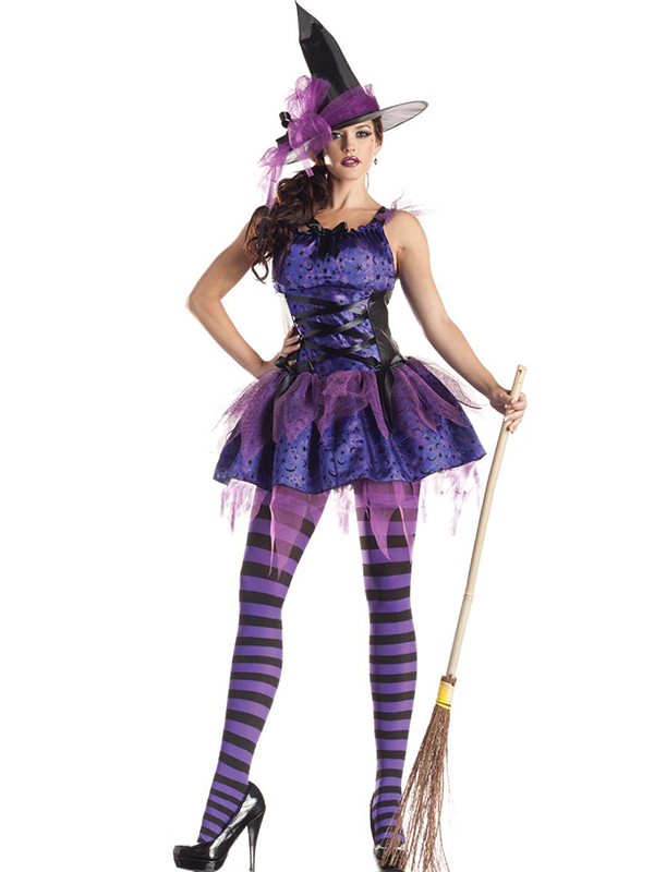 Halloween Adult Witch Role Play Costume