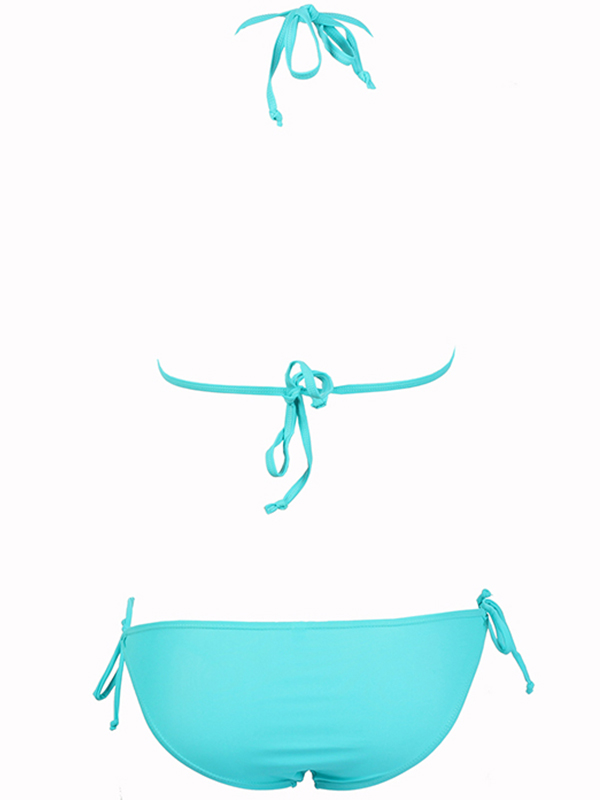 Sexy Light Blue Swimwear 