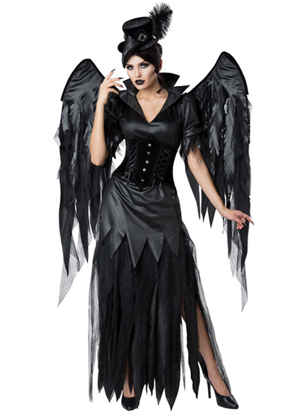 Black Women Angel Halloween Costume