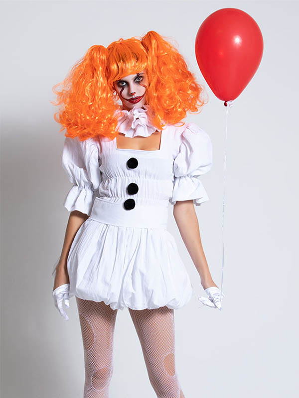 Clown Halloween Fancy Costume