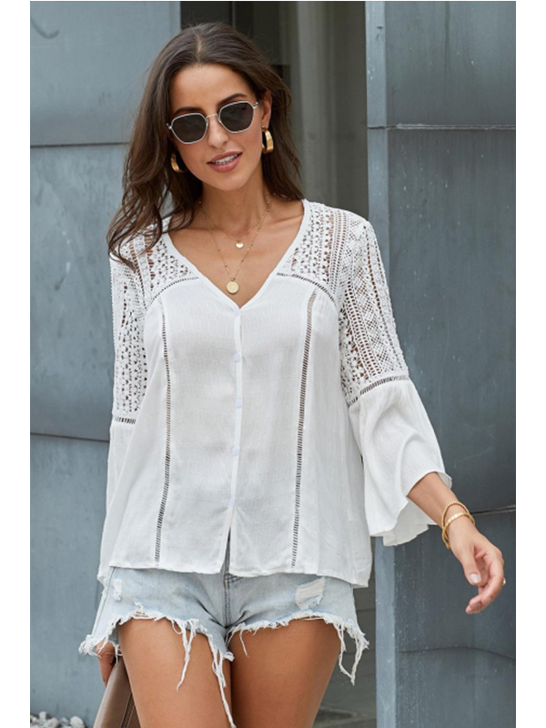 The Du Jour Crochet Blouse