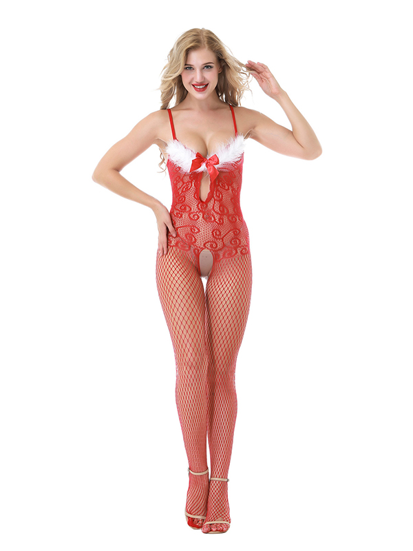 Sexy Women Santa Lingerie Costume