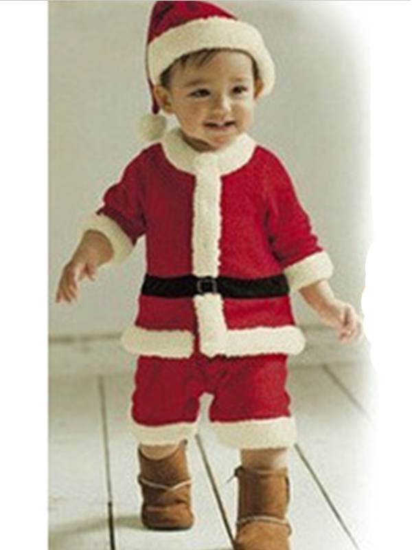 Boys Christmas Santa Costume