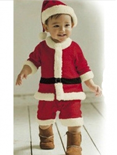 Boys Christmas Santa Costume