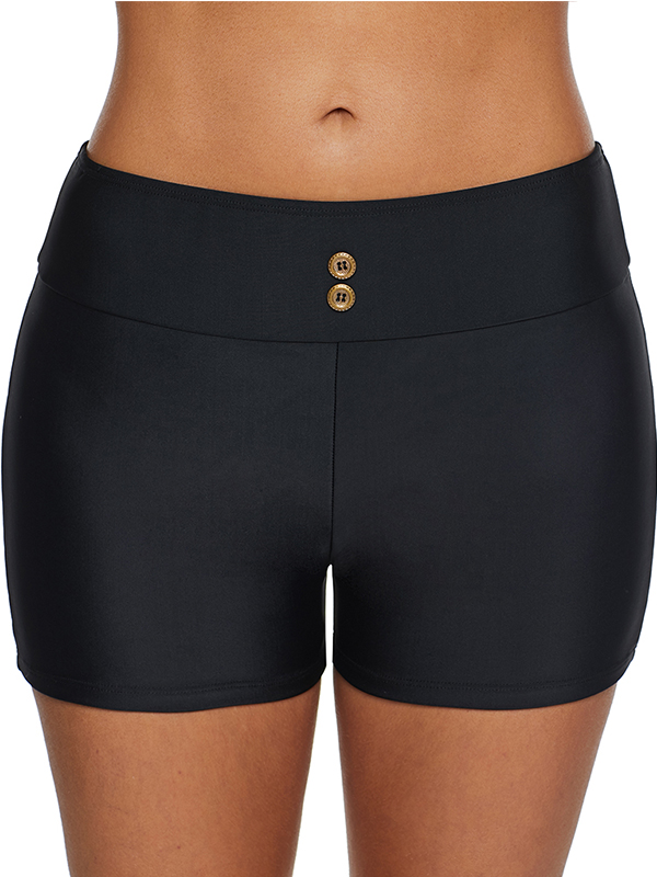 Black Women Swim Boardshort