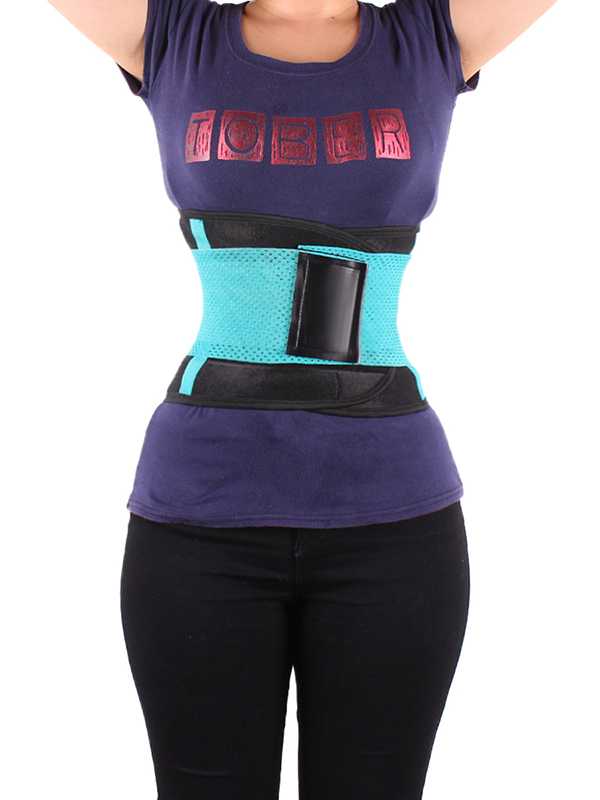 Neoprene Waist Trainer Belt Sticker Hourglass