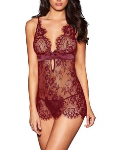 Sexy Women Lace Babydoll Lingerie