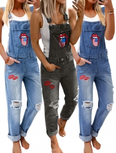 Women Sexy Jeans Jumpsuit