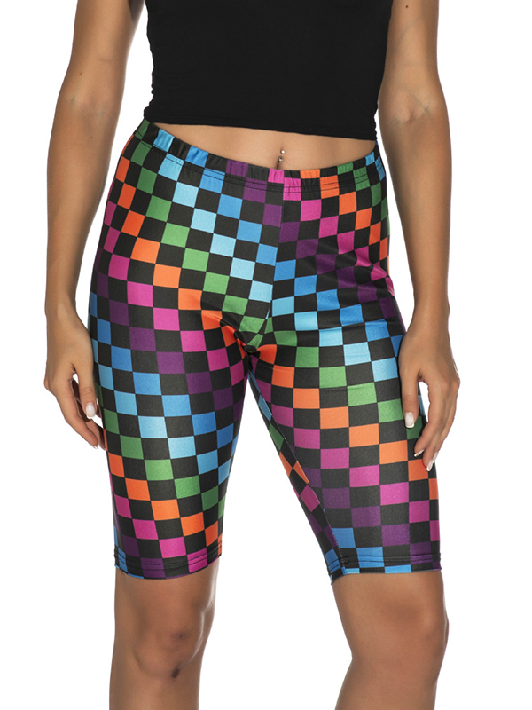 Women Colorful Short Legging