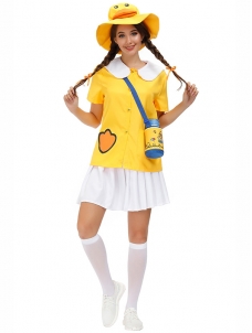 Cute Women Short Sleeve Halloween Costume