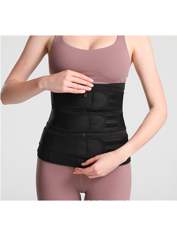 Latex Three-Belt Waist Trainer