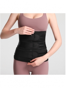 Latex Three-Belt Waist Trainer