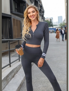 Women Sport Long Sleeve Suit