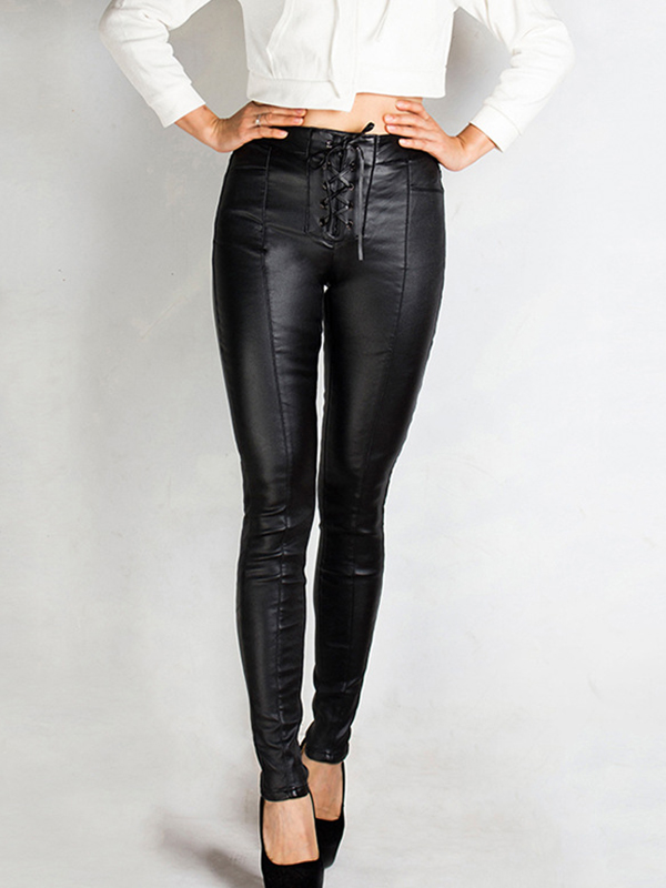 Women Vinyl Long Pant