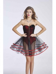 Women Fashion Mesh Tutu Dress