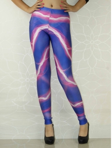 Sexy Lighting Print Leggings