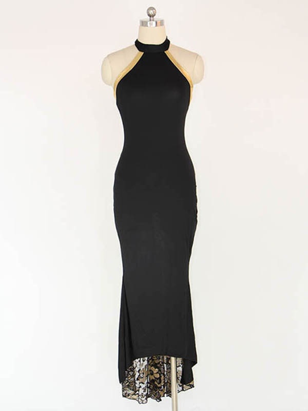 Black Sexy Evening Dress