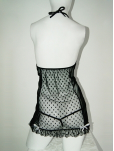 2XL -6XLLace & Mesh Garter Dress