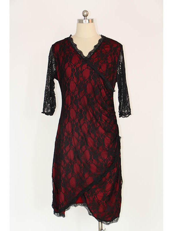 XXL-6XL Gigi Lace Cinch Dress