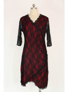 XXL-6XL Gigi Lace Cinch Dress