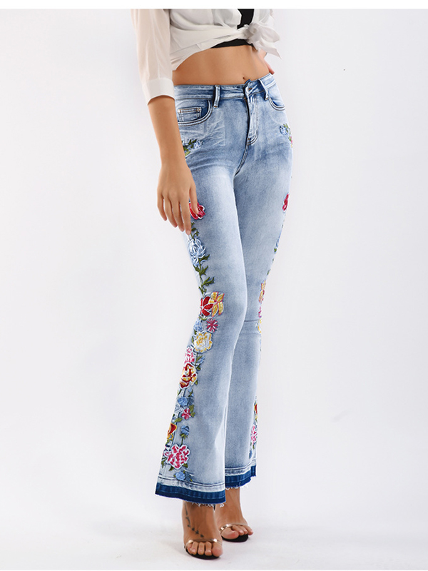 Women Long Fashion Denim Pants