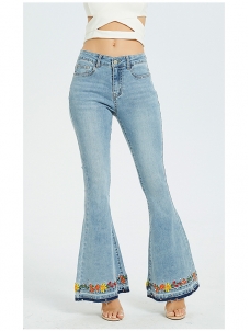 Women Long Fashion Denim Pants