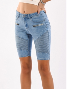 Women Sexy Half Denim Pants