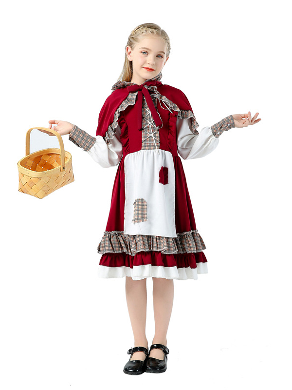 Girl Little Red Riding Hood Costume