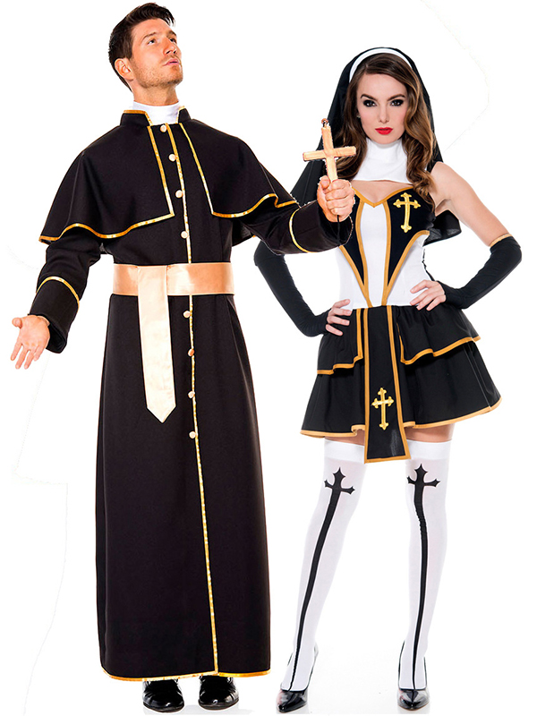 Priest And Nun Halloween Costume