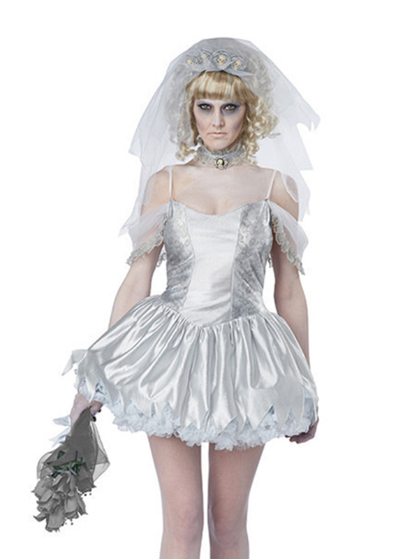 Women Bride Halloween Costume