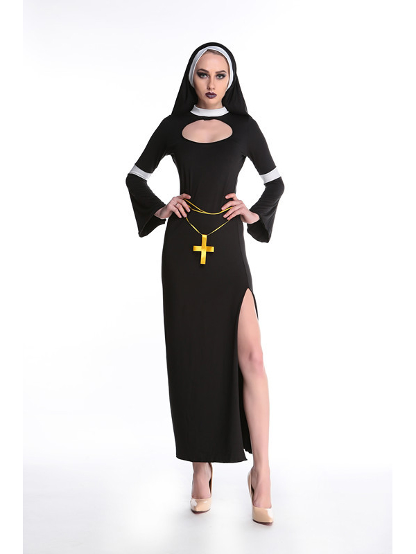 Women Nun Halloween Costume