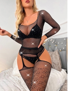 Women Sexy Vinyl Body Stocking