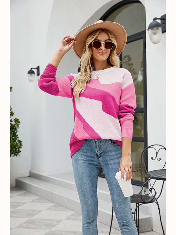 Women Long Sleeve Sweater Tops