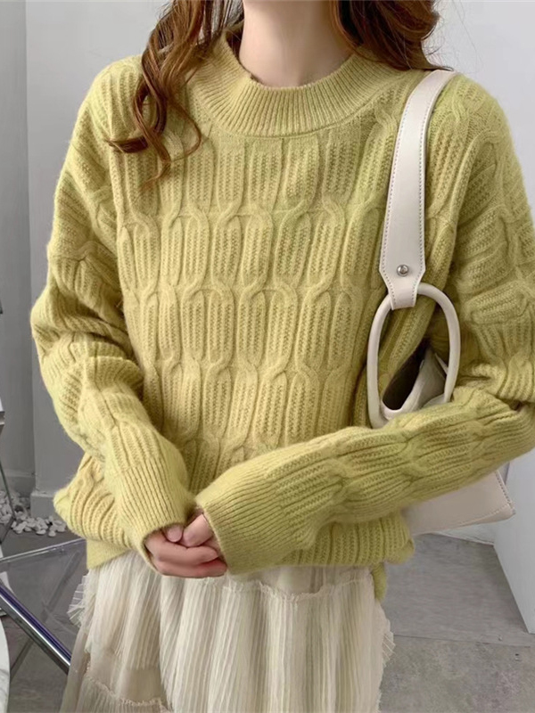 Women Long Sleeve Sweater Tops